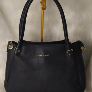 Bolsa Taurillon Grande Preta Classica